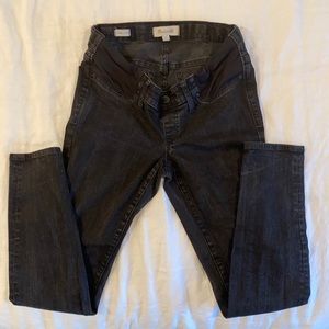 Madewell Side Panel Maternity Skinny Jeans